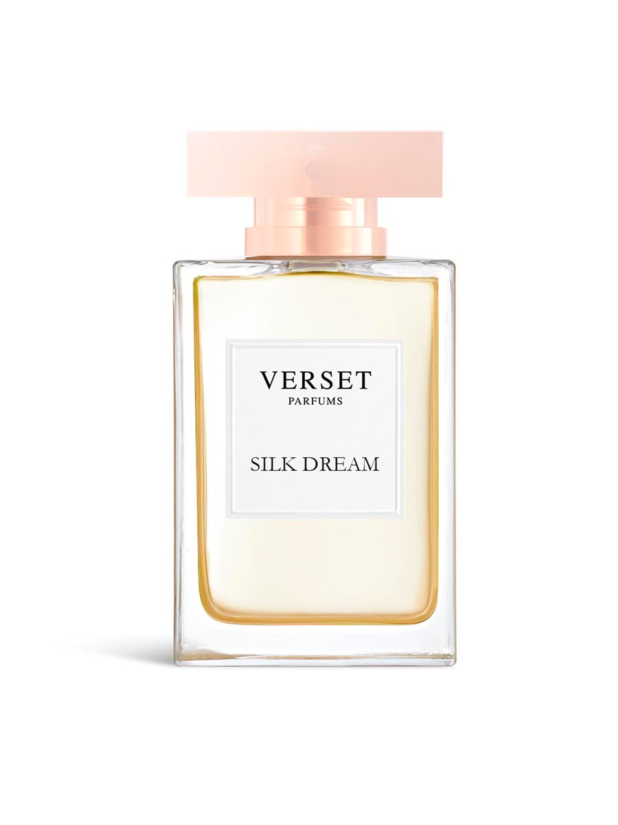 Verset Parfums Silk Dream perfume bottle on a white background
