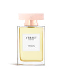 Perfume bottle labeled 'Verset Parfums Vivian' on a white background